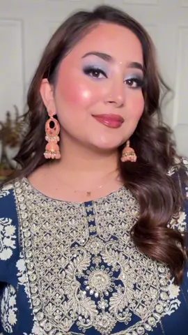 Makeup tutorial 💙 #makeuptutorial #makeup #blueeyelook 