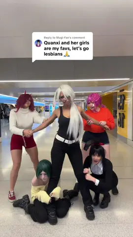 Replying to @Mugi-Fan yessir #quanxi #chainsawman #csm #anime #halloween (quanxi: @Des 🍃🍃 , long: @SINN , Cosmo: me, pingsti: @Maria 💜 , tsugihagi: @(wall) Maria🧣 