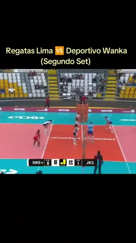 🚨Segundo set. Regatas Lima 🆚 Deportivo Wanka Temporada 2025-2026 #ligaperuanadevoley #voleyfemenino #raditalovers 