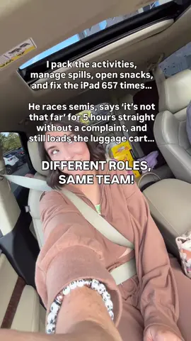 Road trip things 🚙🛣️🧃🤪 It’s just what works 🤷🏻‍♀️ Passenger princess, who?! lol not anymore 🤣 #roadtripwithkids #roadtrip #momlife #parenthood #MomsofTikTok 