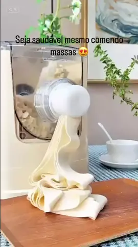 Máquina de macarrão elétrica automática #massacaseira #cozinhapratica #utilidadesdomesticas #acheinashopee 