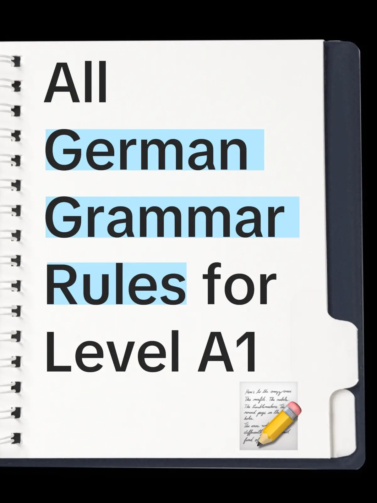 All essential German A1 grammar in one table! 📚 Articles, cases, verbs, word order, pronouns & more — everything you need for beginners 💡 Perfect for quick revision and dual-language learners 🇩🇪 #GermanA1 #LearnGerman #Deutschlernen #GermanGrammar #StudyTok  