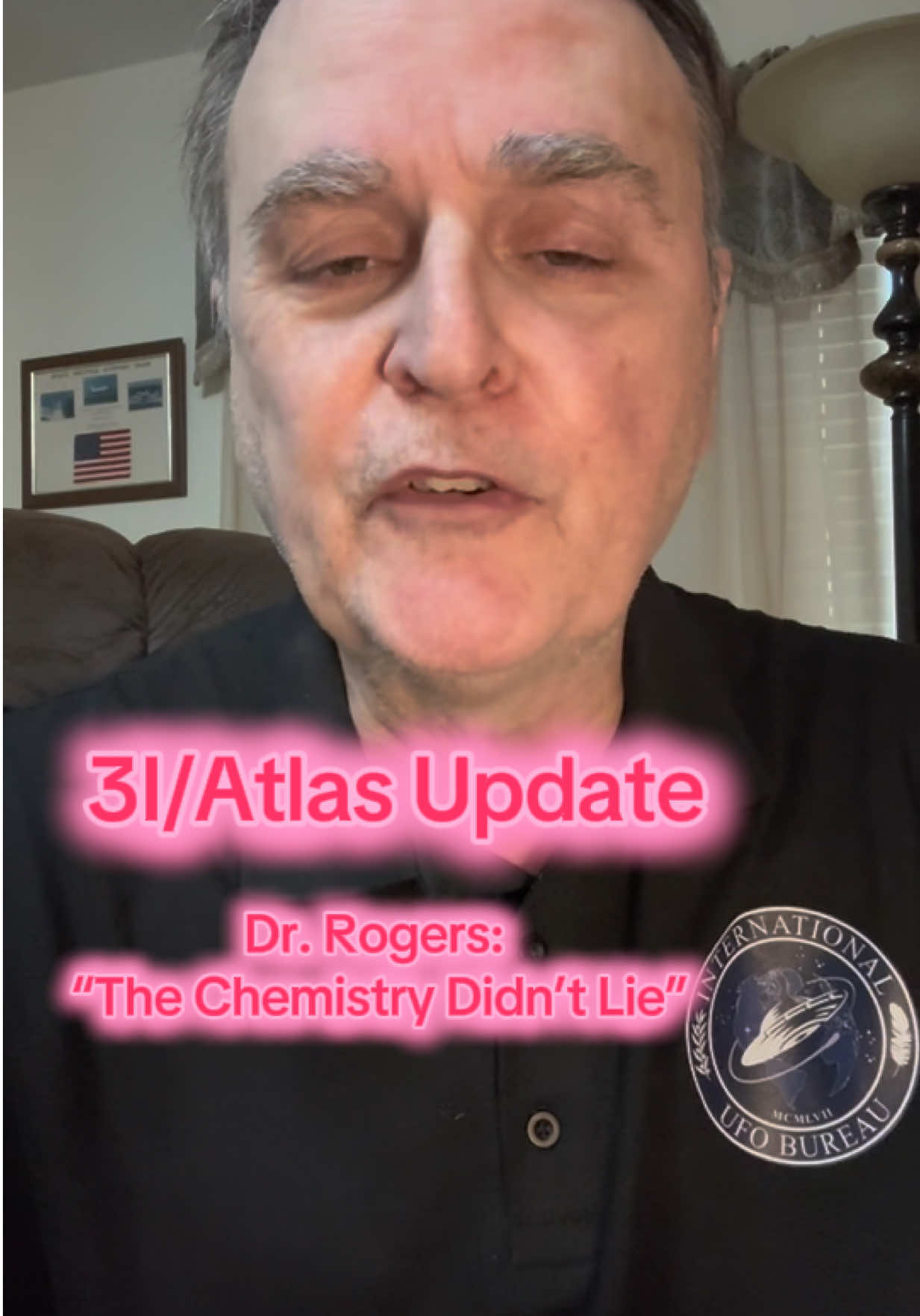 Dr. Rogers is a former USAF Major, flight surgeon, and Chief of Aerospace Medicine at Cape Canaveral, where he worked directly with NASA and military spacecraft systems. His background gives him firsthand knowledge of the materials and chemistry used in aerospace engineering, which is exactly why his analysis of 3I/Atlas is relevant. #3iatlast #aerospace #nasa #ufo #uap 