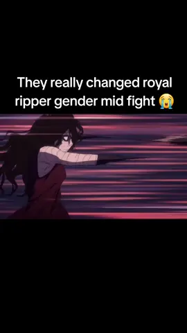 They really changed royal ripper gender mid fight  #onepunchmanseason3 #onepunchman #king #saitama #royalriper 