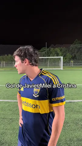 Gol de Javier milei a Cristina . #mastantuono #football 