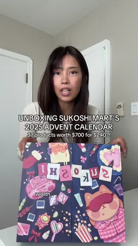 sukoshi mart rly emphasized on the  skincare& beauty products tor their advent calendar this yr! 👀  @SUKOSHI #asianbeauty #asianskincare #koreanskincare #adventcalendar #sukoshimart 