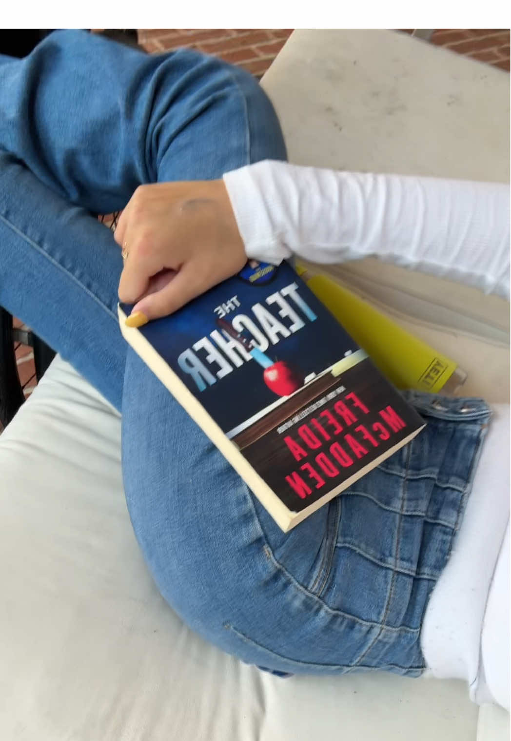 I love books when you finish them & you just have to sit there for a minute and think about the entire storyline…  #friedamcfadden #BookTok #theteacherfreidamcfadden 