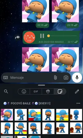 #pocoyobaile 🕺🏻🪩 Código: XVE911 solo en #stickerly 🕺🏻🪩 #whatsappstickers  #stickersparawhatsapp  #paraguayita_01 