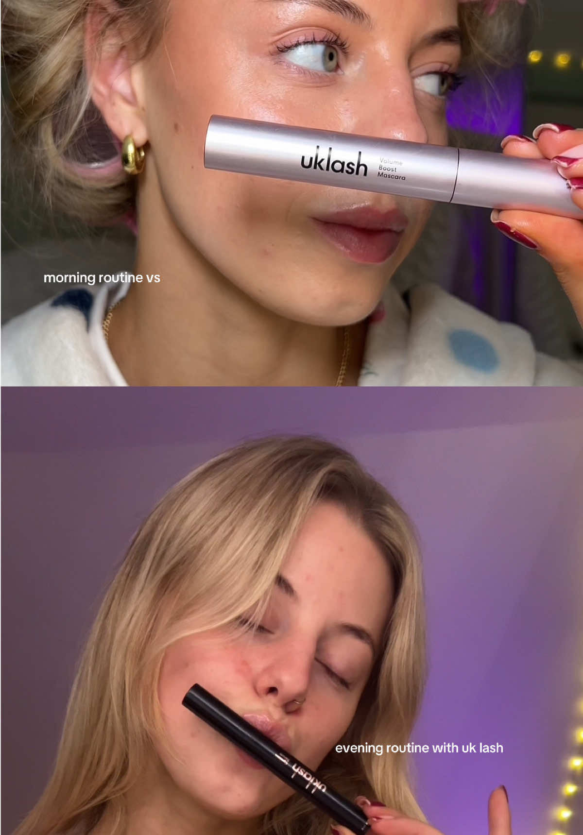 the best duo <333 #uklash#lashserum#mascara#morningroutine#eveningroutine