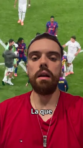 La que se ha liado en El Clásico es culpa mía.