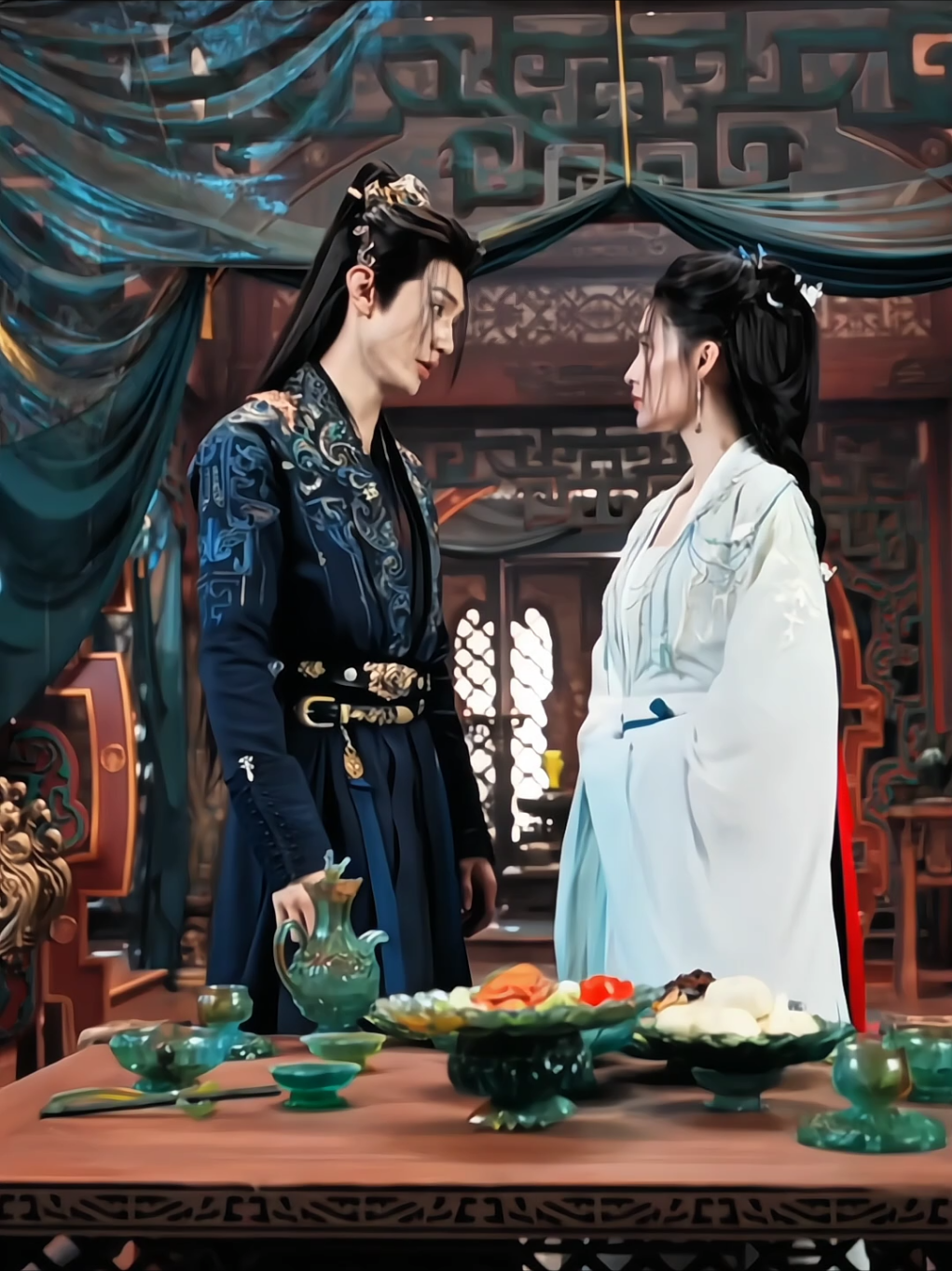 Ну кнч, ведь он уже влюблён в неё #судьбоносныесердца #liqin #chenzheyuan #fatedhearts #fengsuigefuyixiao 