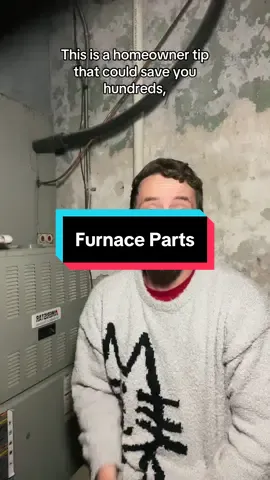 The furnace always breaks on the coldest day of the winter, and if the technician happens to have the parts to fix it, you will pay at least ten times what they are worth! #homeowner #hvac #DIY #thisoldhouse #maintenance 