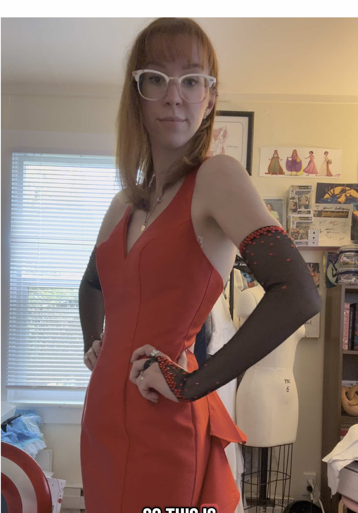 instead of buying a whole new gown for the kumoricon ball next week, i decided to reuse my old pageant evening gown and accessorize with material i already have! drop your guesses on the character below 👀 #DIY #sewingtiktok 