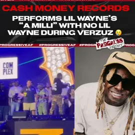 The show must go on! #CashMoneyRecords still included #LilWayne on their #Verzuz battle even with him not being present 😤  #TheProgressReport  #TPRMediaGroup