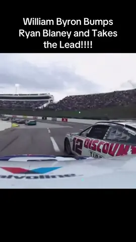 Byron bumps and runs #williambyron #nascar #nascarplayoffs #nascarcupseries #fyp 