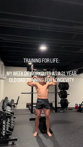 Working out for a different purpose these days… #dadlife #fitdad #health #longevity #Vlog 