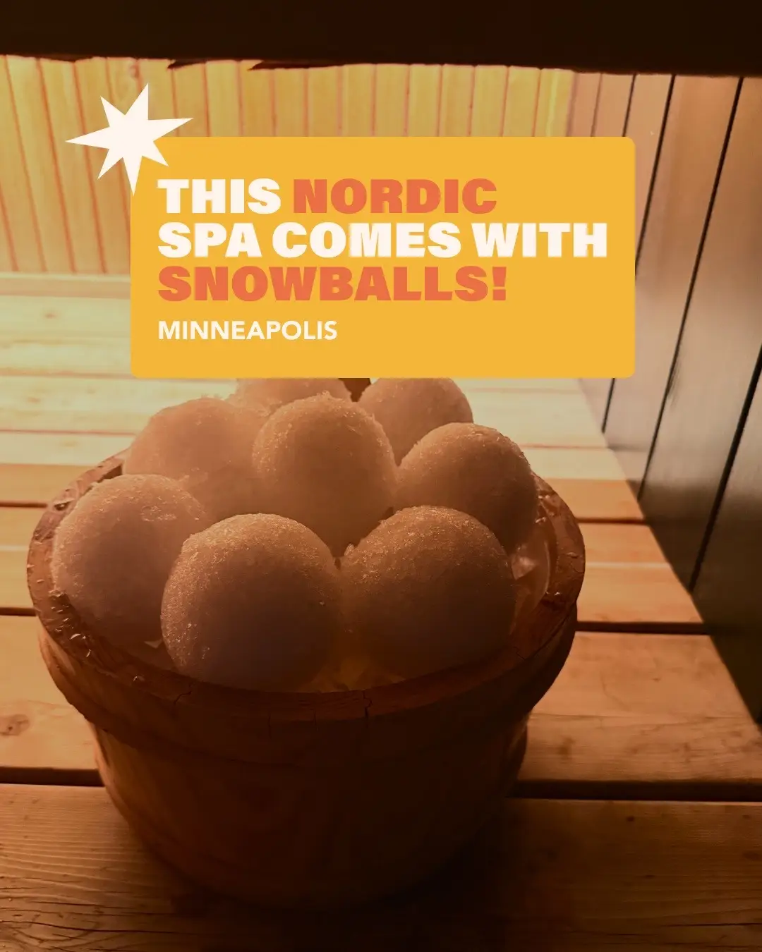 @cedarstonespa inside the @fourseasons Minneapolis! ✨   Their Nordic saunas are made from real cedar wood and come with a lineup of fun essential oils — the black pepper one was our favorite. But the best part? They bring in actual snowballs to help you cool off between sessions! ❄️ Such a fun, festive touch that totally got us in the holiday mood. If saunas aren’t your thing, their pools, eucalyptus steam room, and (clothing-optional 👀) hot tub are just as amazing. Our group left feeling so relaxed and refreshed — if you’re in need of a spa day, definitely check them out! 💆‍♀️ #minneapolisminnesota  #minneapolis  #minneapolismn  #twincities  #exploremn 