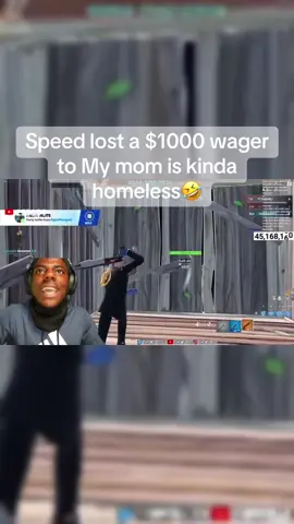 They doubled or nothing right after #speed #mymomiskindahomeless #fortnite #wager #wspeed 