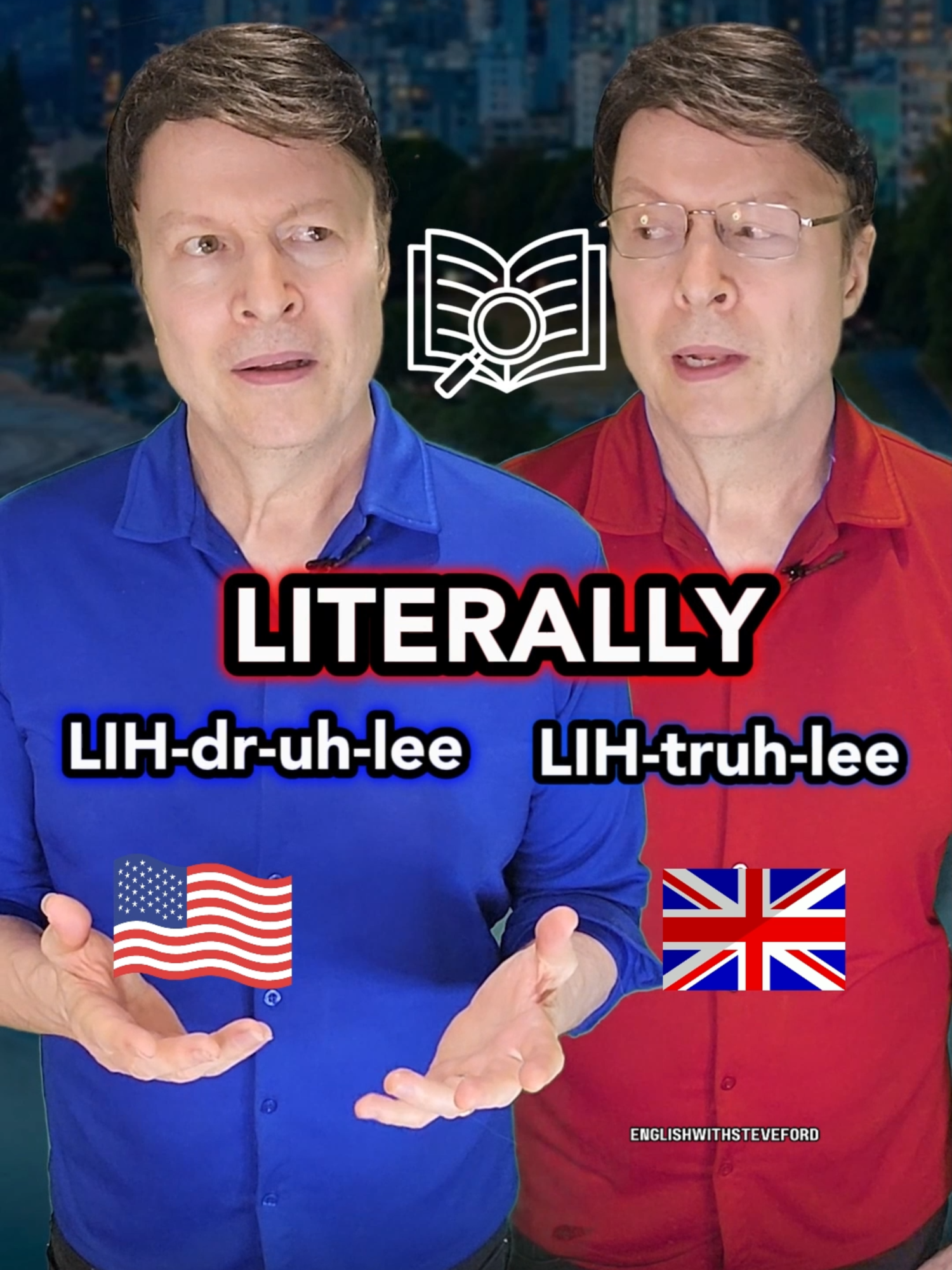 Is your English American or British? Confusing pronunciation! Please share this post with your friends if you learned something new! #Studyenglish #englishvocabulary #englishteachersofinstagram #learnenglish #english #speakenglish #angielski #ingles #inglés #inglês #anglais #inglese #hablainglés #grammar #quiz #英語を習う #영어회화 #englishwithsteveford