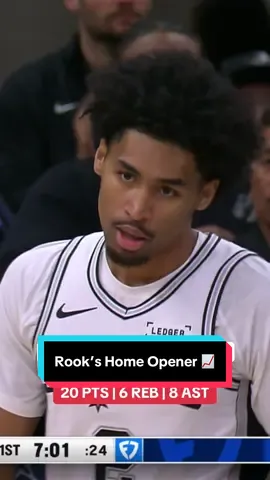 The rook did his thing 🙌 #NBA #basketball #DylanHarper #Spurs 