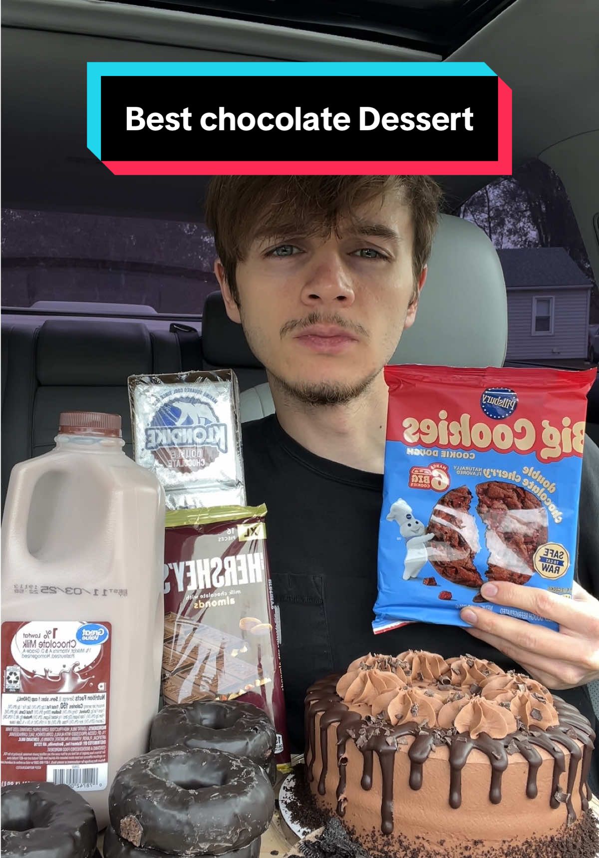 What’s the best chocolate dessert? #fyp #mukbang #review #dessert #chocolate 