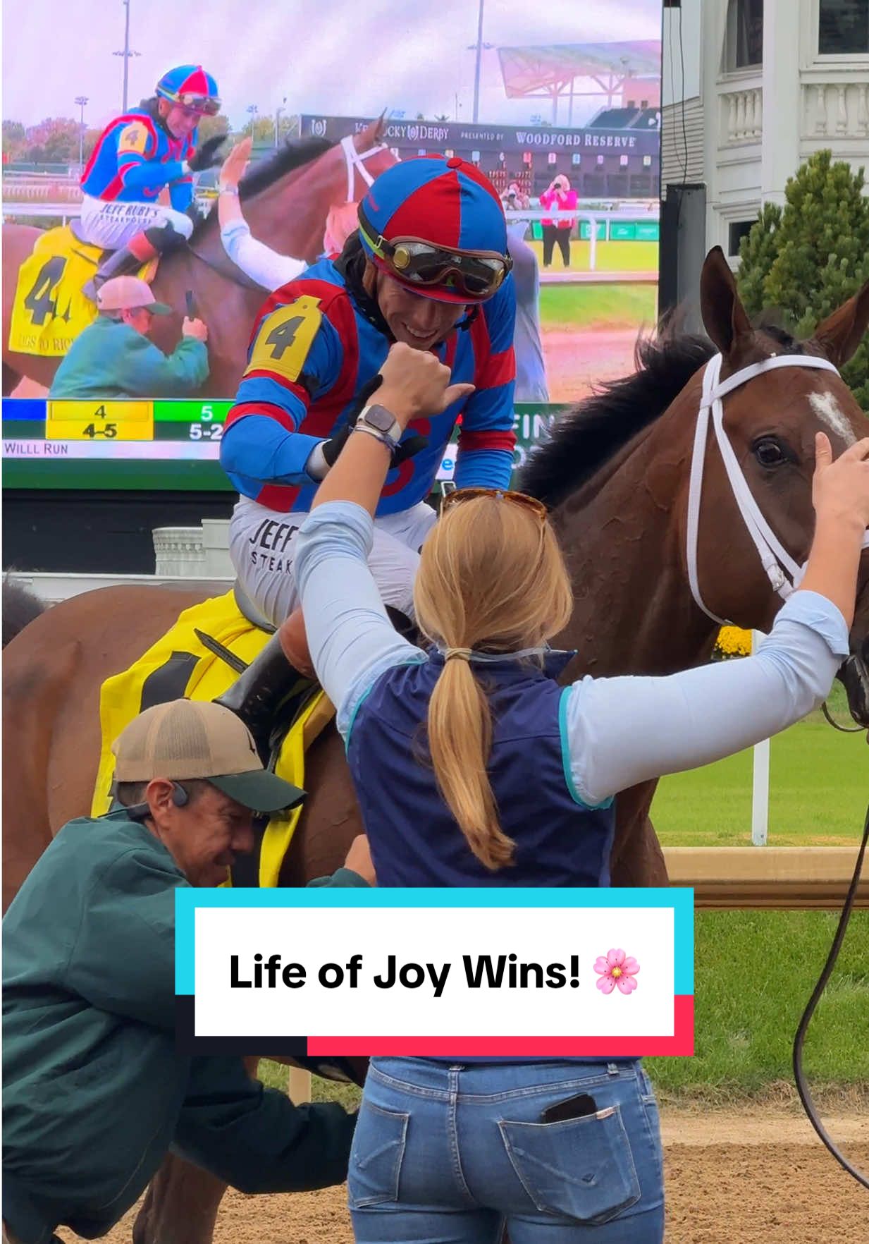 Even the Tempations would agree…our girl! 🌸🏆 #KentuckyDerby #MyGirl #Winner #Music #SuperStar 