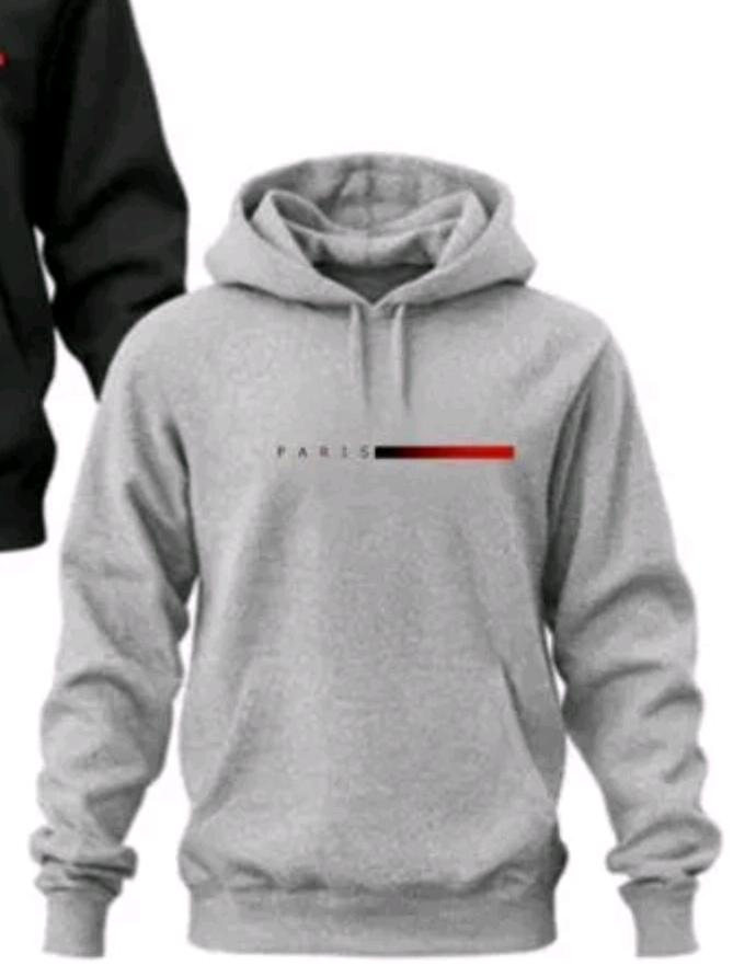 Kit com duas blusas moletom masculina bolsa canguru capuz Paris lançamento #TikTokShop #ParaVocê #BlusaParis  #MoletomMasculino 