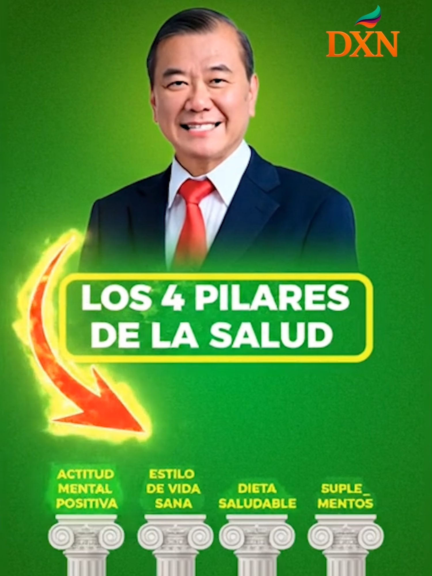 🤫 EL SECRETO DE DXN: Los 4 Pilares que tu médico nunca te contó. ¿Sientes que te falta energía o que no sabes por dónde empezar a cuidar tu salud? 🤔 En DXN no hablamos de curas milagrosas, sino de construir una base sólida para tu bienestar. Estos son los 4 pilares fundamentales para que tu cuerpo funcione en su punto óptimo: 1. Mente Positiva 2. Estilo de Vida 3. Dieta Alcalina (¡Y aquí entra el Ganoderma!) 4. Suplementación Correcta Si quieres saber cómo integrar el Ganoderma de DXN en estos pilares y empezar a sentir la diferencia, ¡deja un 🍄 en los comentarios! 🔗 Link en mi Perfil para conseguir tus productos de DXN. #DXN #Ganoderma #4PilaresdelaSalud #salud #bienestar #vidasaludable #nutricion #GanodermaLucidum #EstilodeVida #DXNWellness #SaludHolistica