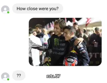 u wouldn't understand how close we once were...😮‍💨😕|| I take orders for other pilots if you prefer another example before this one🫶🏻|| the watermark looks weird bc i put it on tt (i forgot to put it on capcut) HAHAHA😭 #fyp #valentinorossi #marcmarquez #friendship #viral 