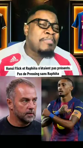 Hansi Flick et Raphiña n'étaient pas présents. Pas de Pressing sans Raphiña @Real Madrid C.F. @fcbarcelona #hansiflick #raphina #classico #lejux 