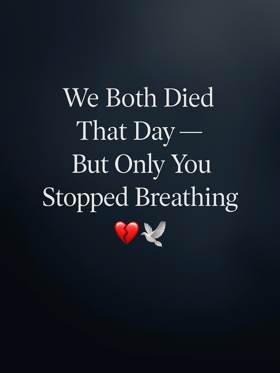 Grief Journey | Part 384 We both died that day… but only you stopped breathing. 💔 Grief doesn’t just take someone from your life — it takes pieces of you with them. If you’re still learning how to live with that missing piece, this is for you. 🕊️ #Grief #GriefJourney #grievingdaughter #GriefSupport #grievingheart 