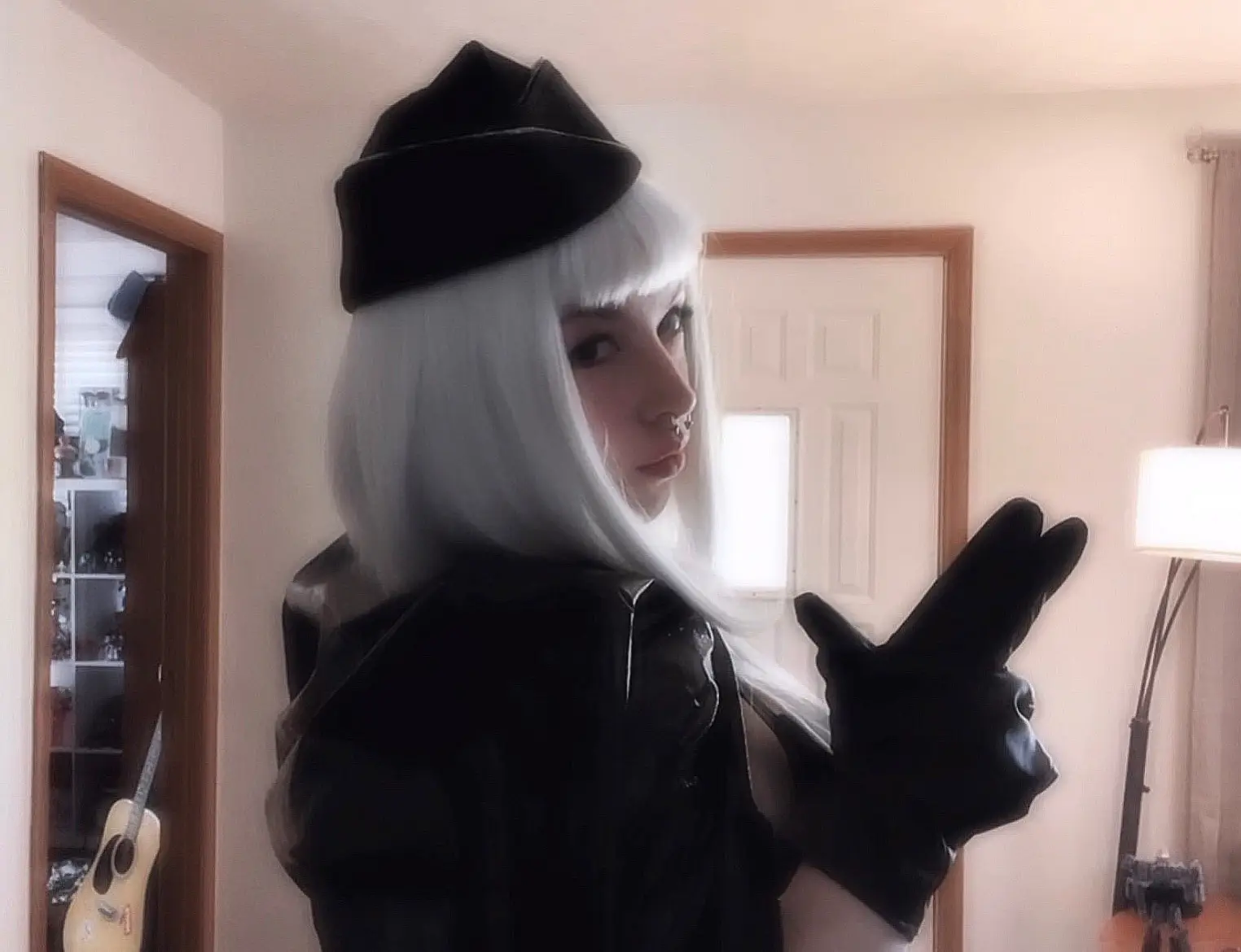 Bishoujo megatron! Some pictures I took. Very much love how everything comes together j did very good on my outfit and wig lol…  . . #transformers #megatron #bishoujomegatron 