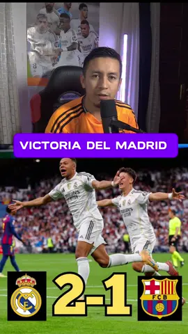 Victoria del Madrid vs Barca #paratiiiiiiiiiiiiiiiiiiiiiiiiiiiiiii #realmadridfans #barcafans #deportesentiktok #ElClasico 
