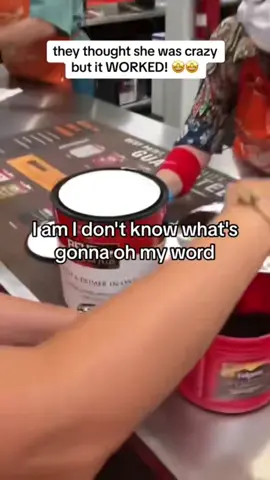 Don’t put coffee in paint. Please. 