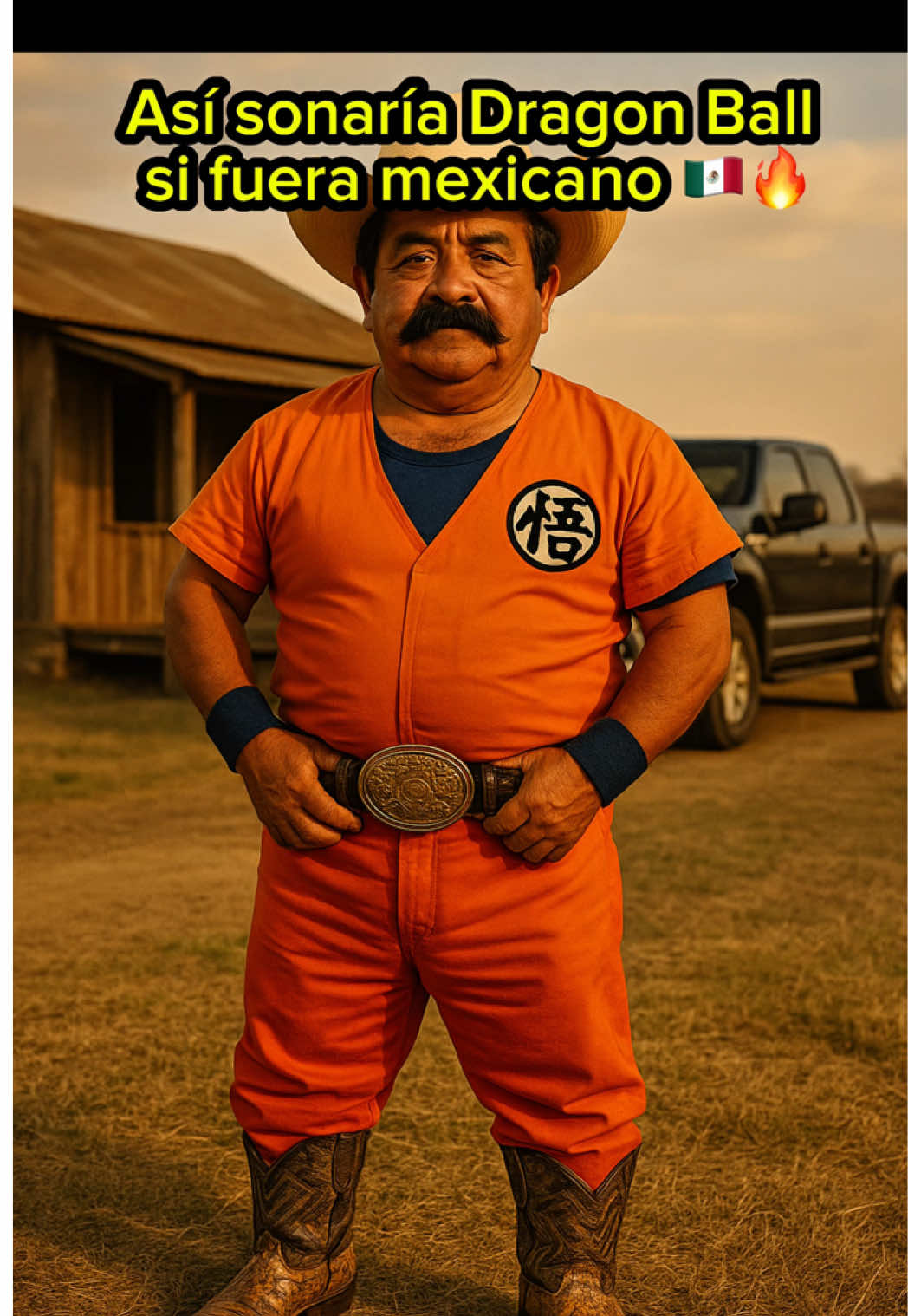 🐉🔥 Dragon Ball versión mexicana 🇲🇽 Así sonaría si Goku hubiera nacido en el rancho y peleara por el honor, el amor y una buena botella de tequila. 🌵🎸 Corrido ranchero épico, con alma, valor y puro corazón Saiyan. 💬 Dime en los comentarios: ¿qué personaje tendría más estilo de rancho? 🤠 #dragonball #musicamexicana #corridostumbados #animememe #humor