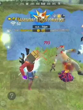 El cabeza de cartón pegando todo pecho en #freefire 