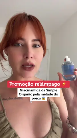 A Niacinamida da @Simple Organic Beauty tá saindo pra metade do preço 😱#niacinamide #niacinamida #skincare #skincareroutine 