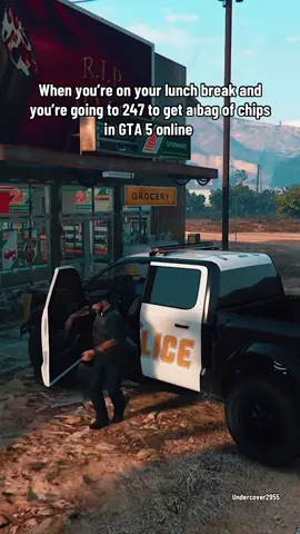 When you have a long shift so you stop to get a lunch in GTA five online 🔥#GTAOnline #gtapolice #gta5online @🌸💝𝔾𝔸𝕃𝔸𝕏𝕐𝔾𝕃𝕆𝕎22🌸💝 @DHOMIN1K24 