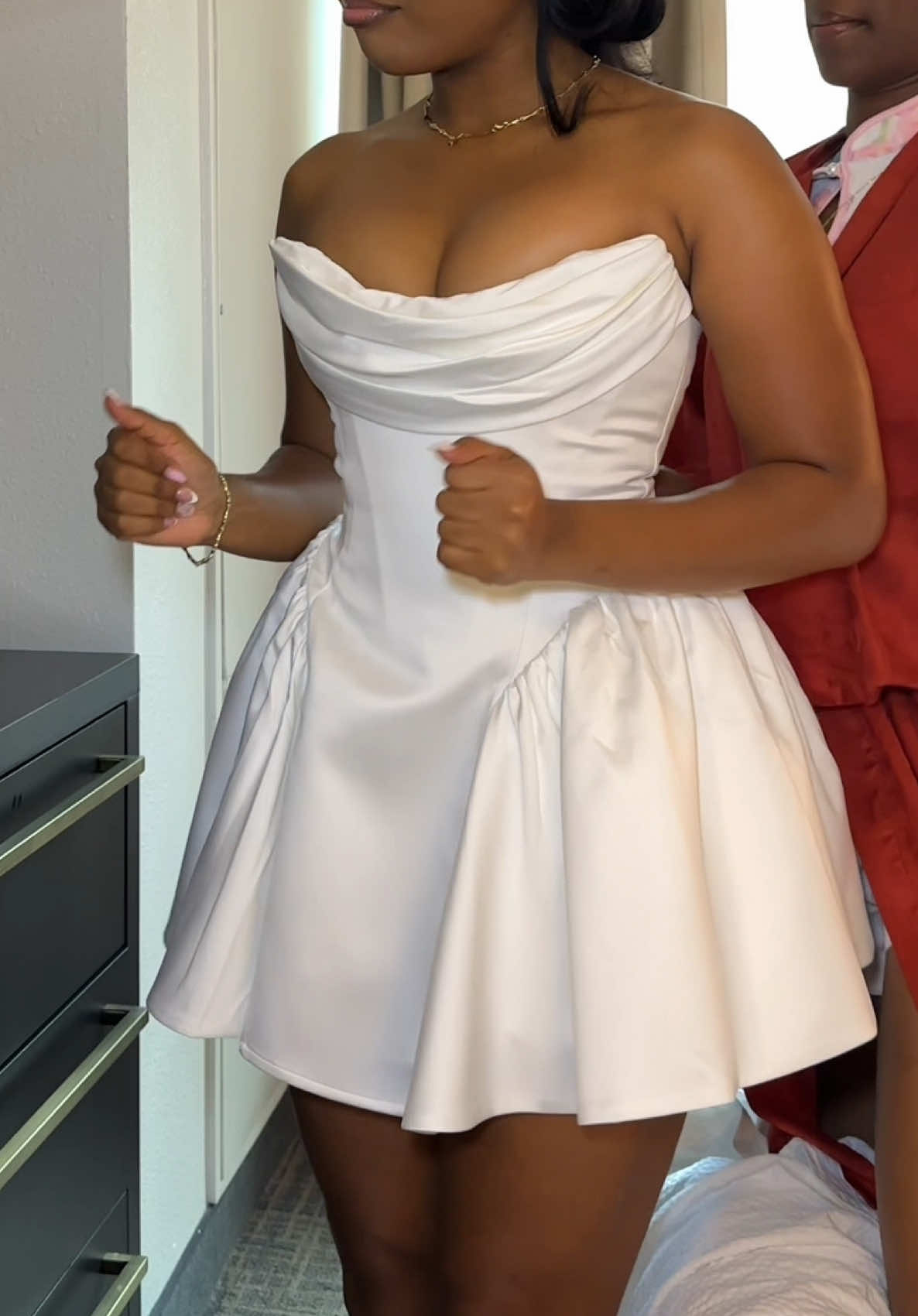 I was in fact snatched  #birthdaydress #slimwaist @Babyboo @Verena 