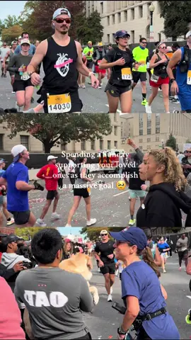 The feeling of races is so special. The love, the support, the encouragement of strangers rooting for strangers. I love it. #marinecorpmarathon 