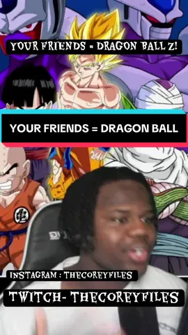 WHICH ONE ARE YOU ??? YOUR FRIENDS = DRAGONBALL Z #DragonBallZ #DBZ #DragonBall #Goku #AnimeTok