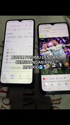awali pagimu dngn kemenangan real madrid#fypppp#realmadrid#vsbarca#