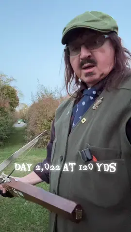 DAY 2,022 at 120 yds #aethelmearc #crossbow #crossbows #blindnessawarenessmonth #scaaethelmeac 