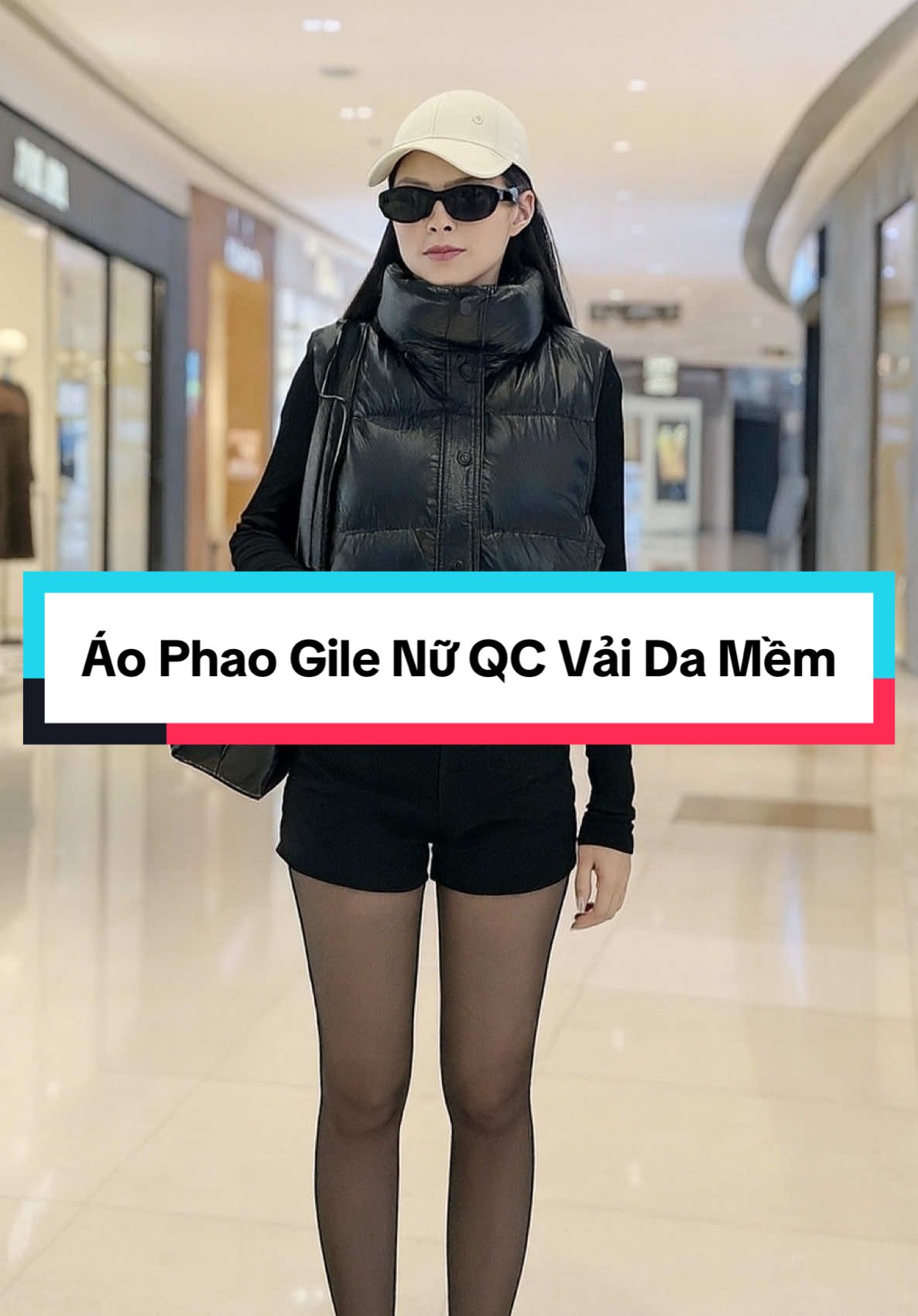 Áo Phao Gile Nữ QC Vải Da Mềm 🥰 #aophao #aogile #aophaonu #thoitrangnu #thoitrang 