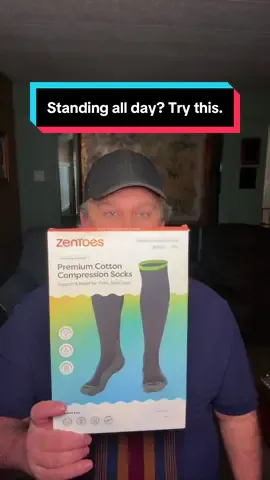 Step into all-day comfort with ZenToes Compression Socks. Designed with a breathable cotton blend, targeted cushioning, and 15-20 mmHg graduated support to help your legs feel refreshed through every shift, trip, or workout. #ttssouthwest #TikTokShopCreatorPicks #EverydayComfort #tiktokshopblackfriday #zentoes 