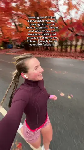 Running is ✨free therapy✨ #runtok #runnergirl #Running #therapy #fyp  