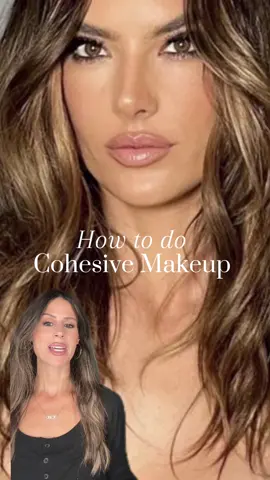 Cohesive makeup tutorial  #smokeyeye #nudelipcombo #modelmakeup #makeupartists 