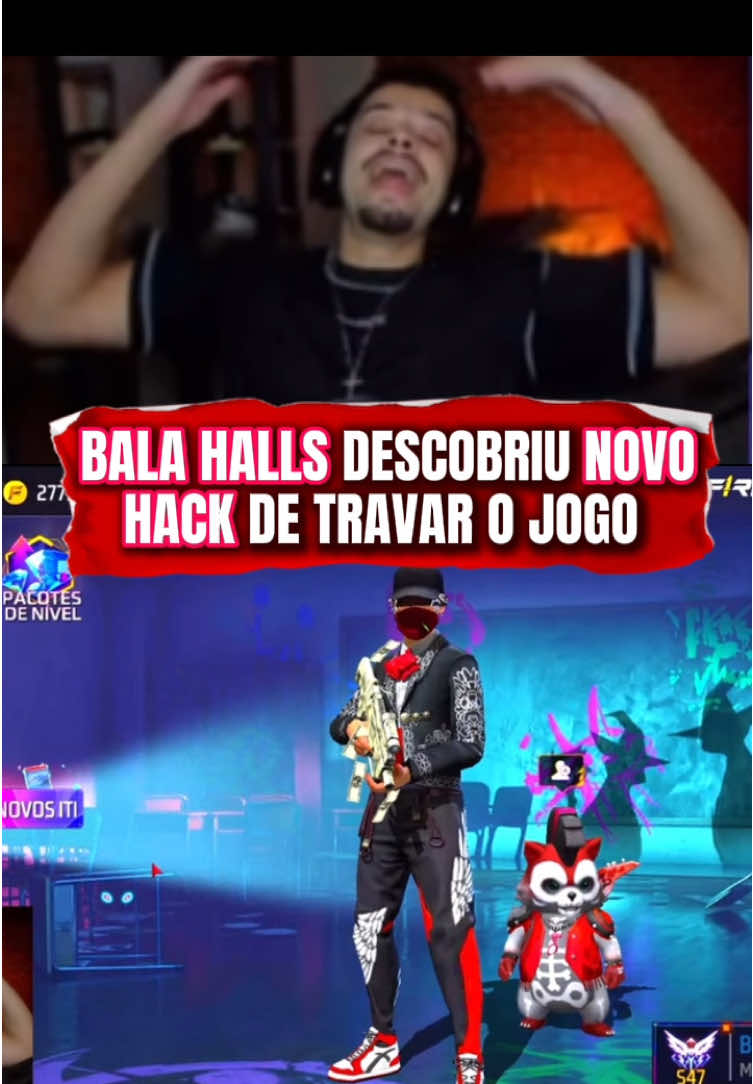 Nova era dos hack, travando pelo id da conta! #clipsff #ffclips #elgato