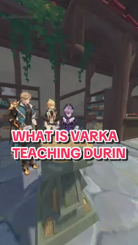 Perhaps Durin should stick around with Jean instead of Varka.. 🥀 - #GenshinImpact #hoyoverse #durin #varka #nodkrai  