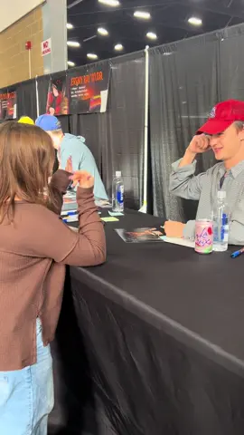 sweetest guys eva #IT #jaedenmartell #horrorcon 